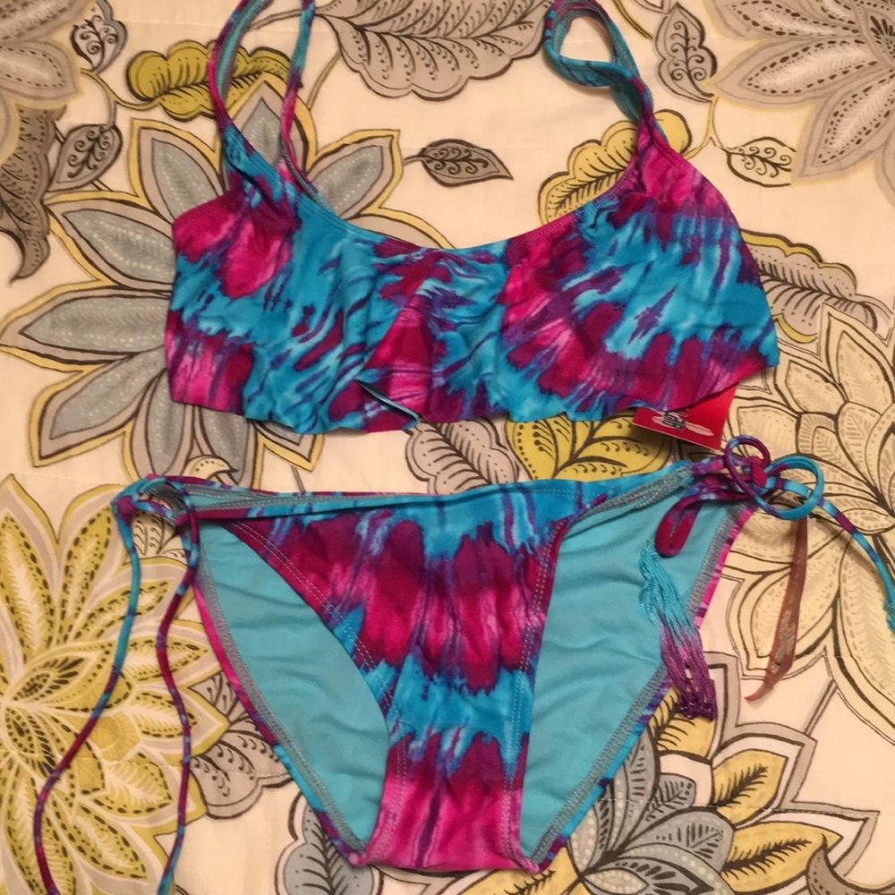 Tie dye bikini